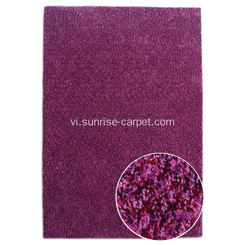 Các sợi nhỏ với không gian nhuộm sợi rậm Rug